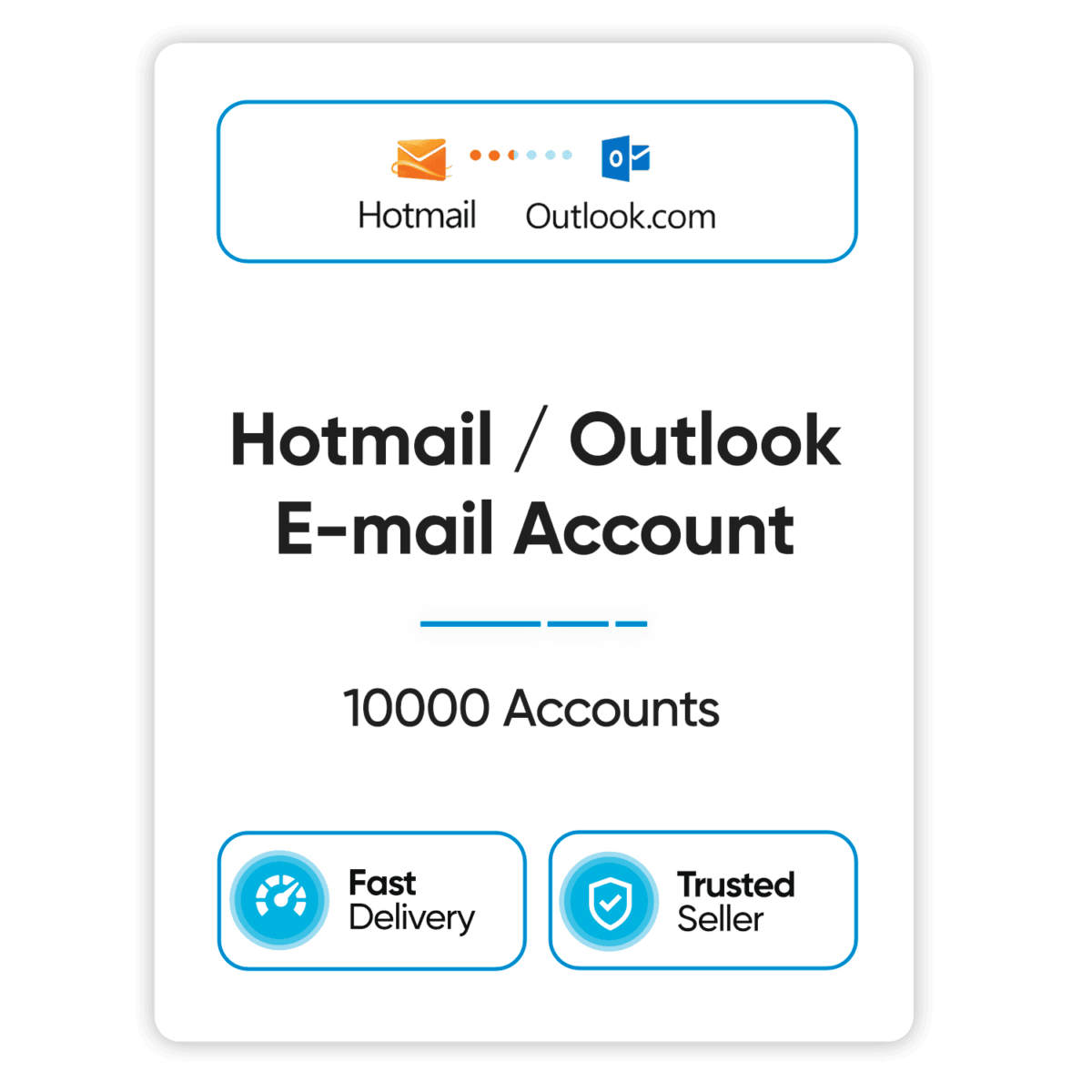 hotmail outlook email account 10000 accounts